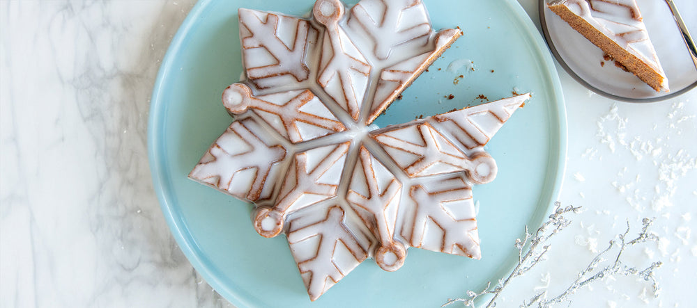 Schneeflockenkuchen