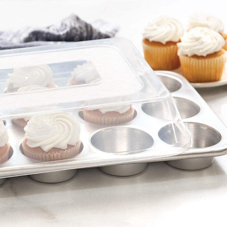 Form für 12 Muffins mit Deckel nordic ware NW 45593 Kunzi Shop 4