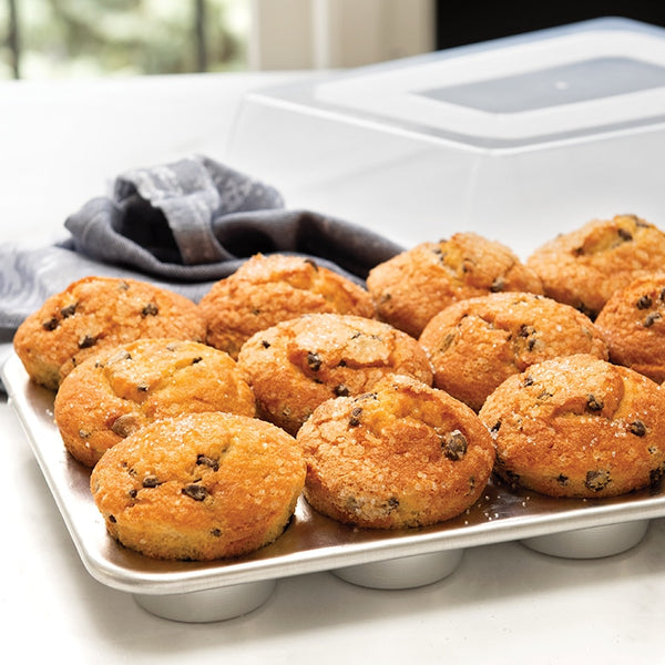 Form für 12 Muffins mit Deckel nordic ware NW 45593 Kunzi Shop 2