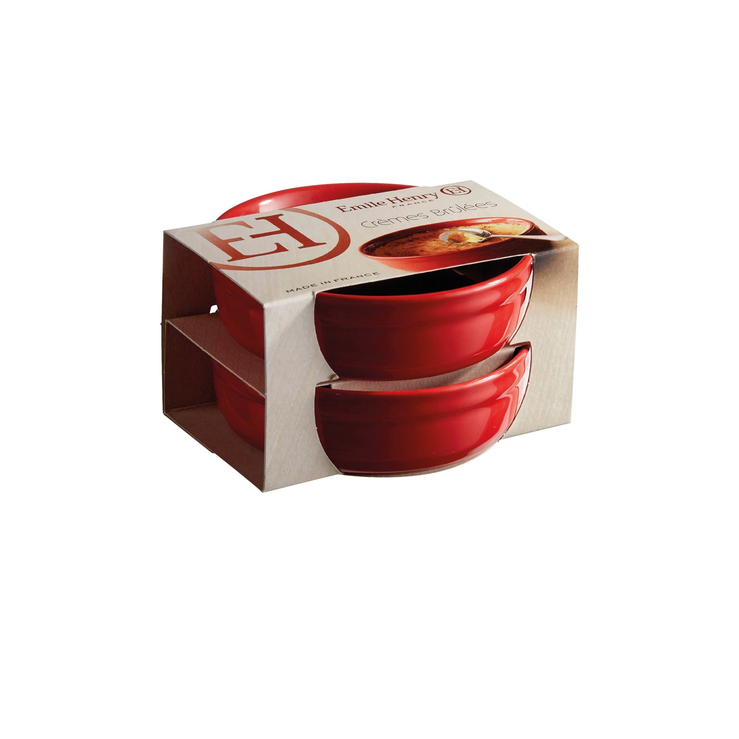 Crème Brûlée-Set (2-teilig) Grand Cru emile henry EH 4013 34 Kunzi Shop 2