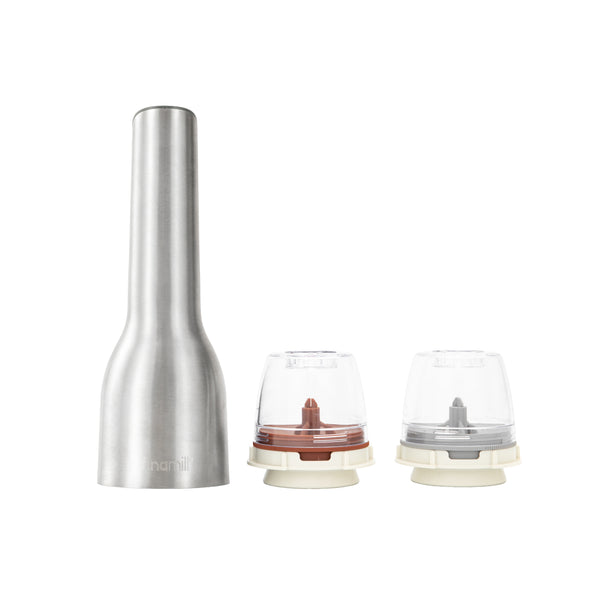 Finamill Edelstahl mit zwei FinaPod finamill FNM GP813437-111BGY Kunzi Shop