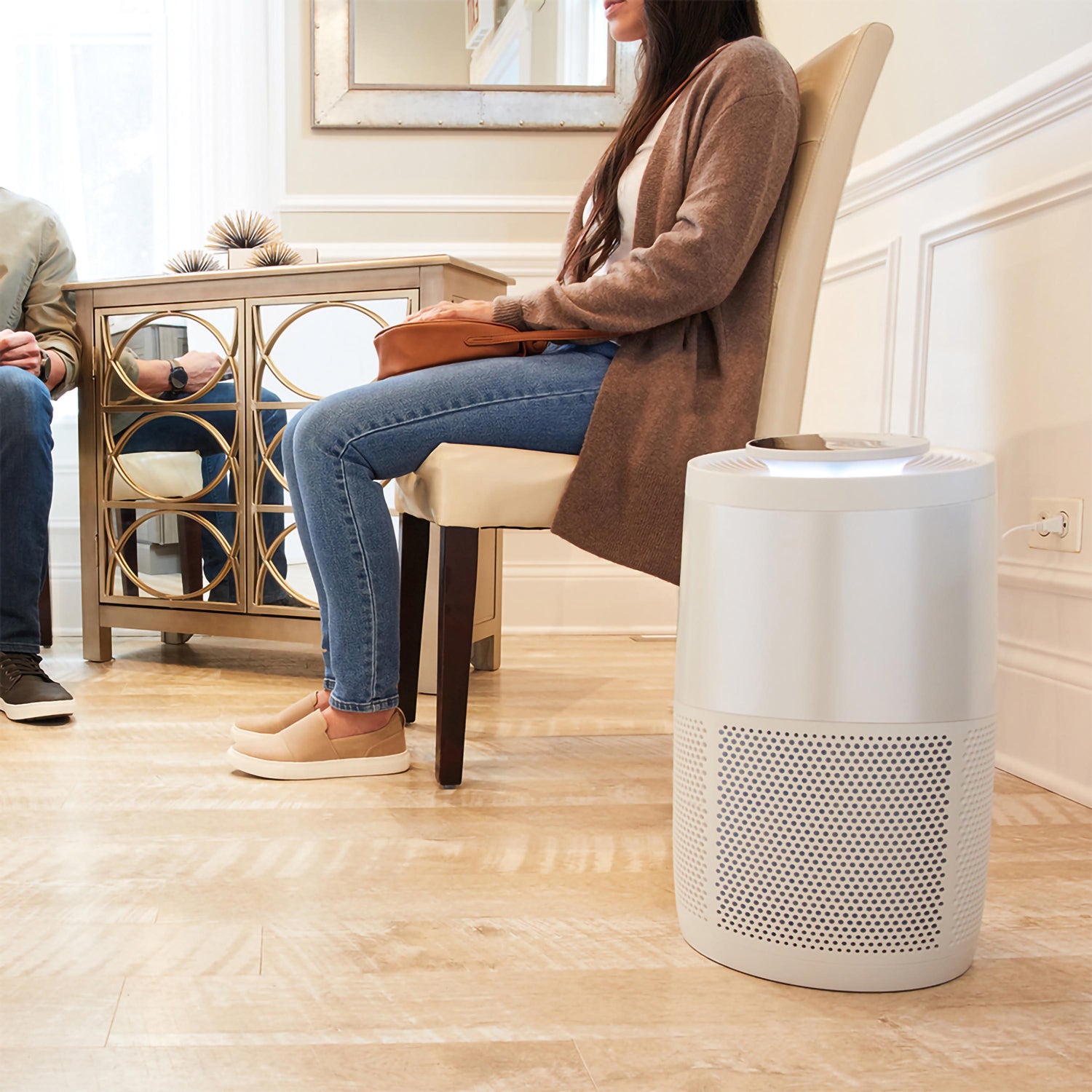 Perlweißer Luftreiniger AP200 instant air purifiers IP 150-0016-01 Kunzi Shop 5