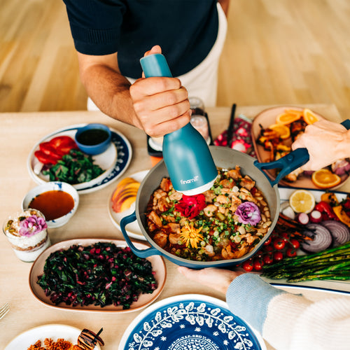 Finamill ocean blue mit zwei FinaPod wiederaufladbar finamill FNM GP813437-111OCB Kunzi Shop