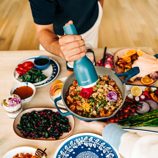 Finamill ocean blue mit zwei FinaPod wiederaufladbar finamill FNM GP813437-111OCB Kunzi Shop 2