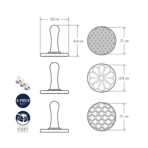 All Season Cast Cookie Stamps nordic ware NW 01235 Kunzi Shop