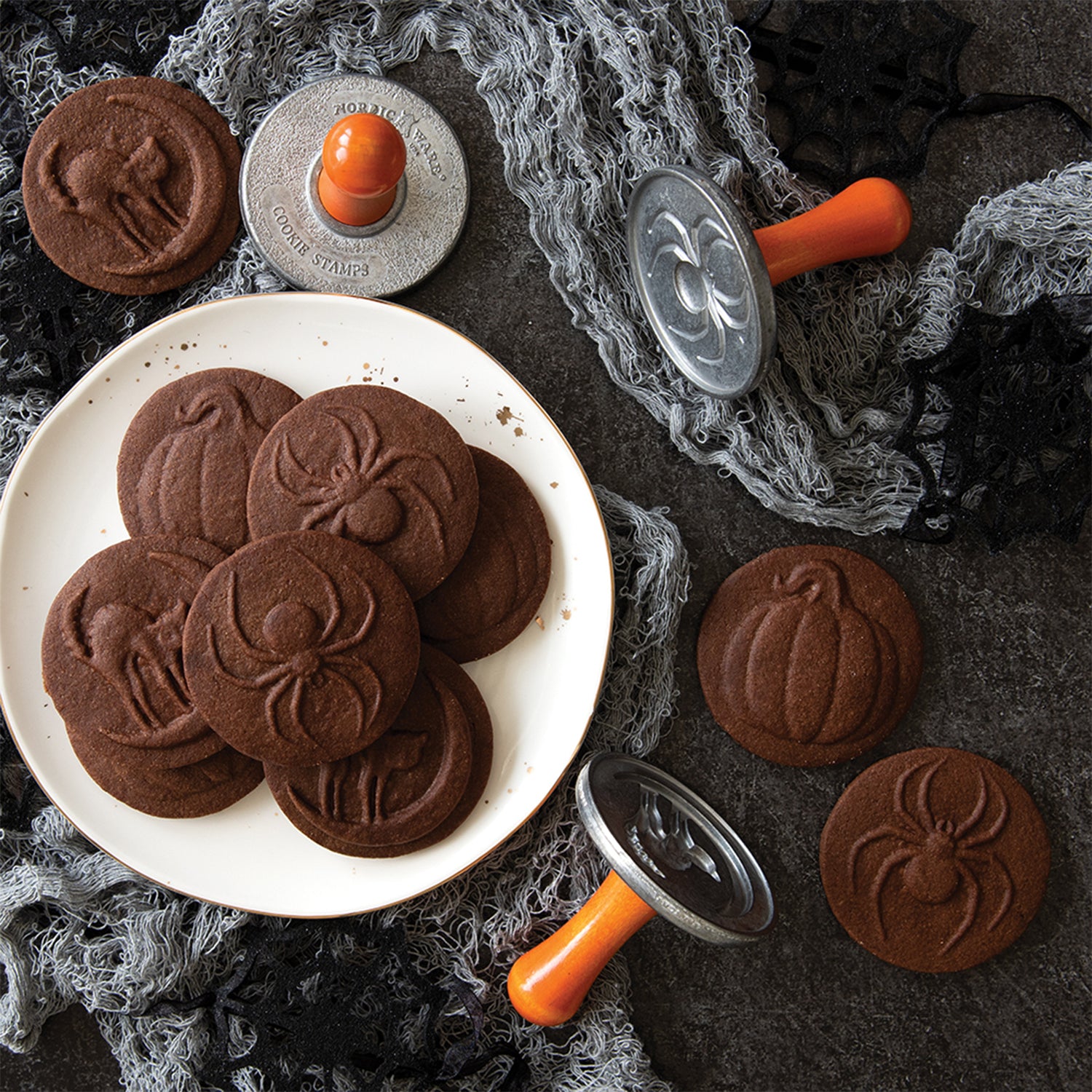 Halloween Cookie Stamps nordic ware NW 01260 Kunzi Shop 2