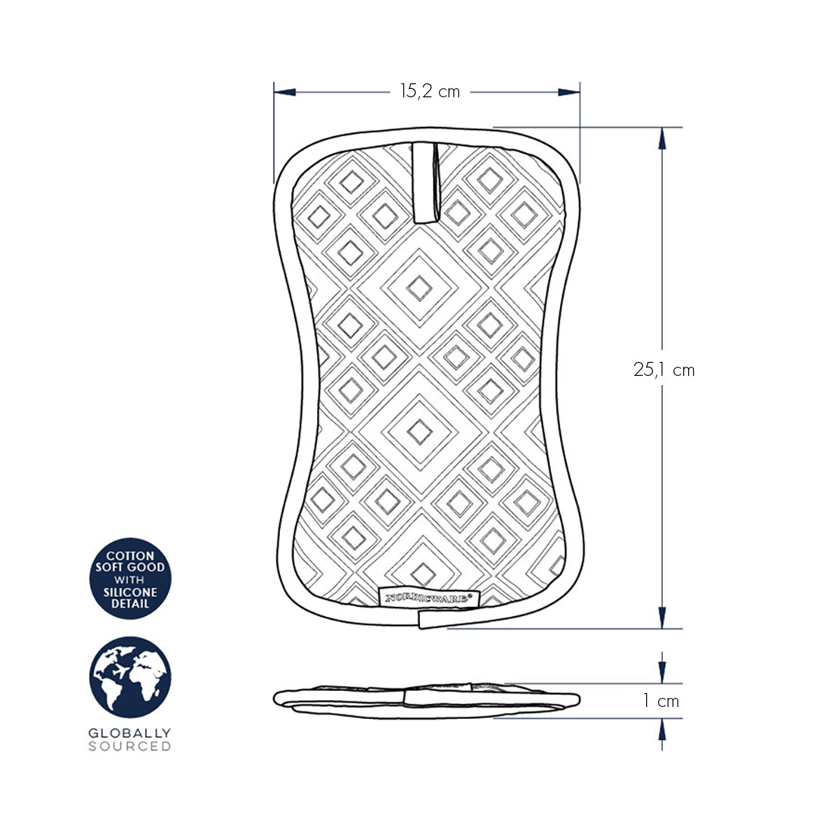 Topflappen Bundt nordic ware NW 02141 Kunzi Shop 6