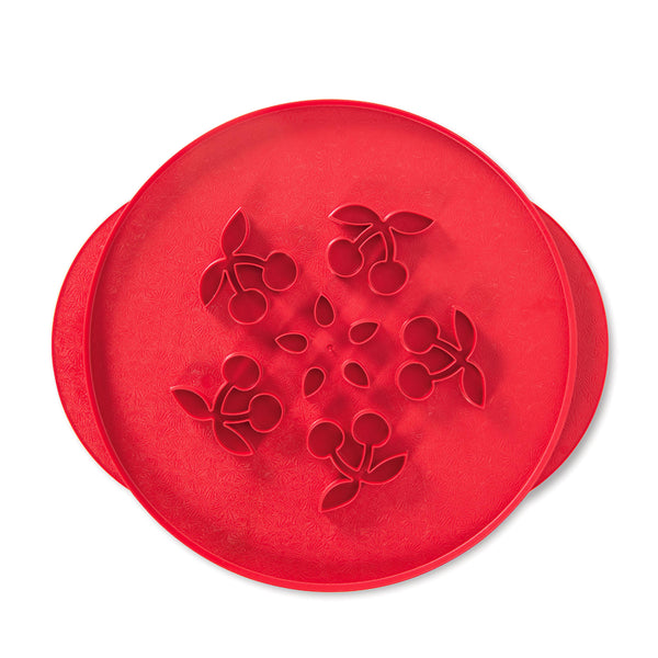 Stars & Cherries Pie Top Cutter nordic ware NW 04030 Kunzi Shop