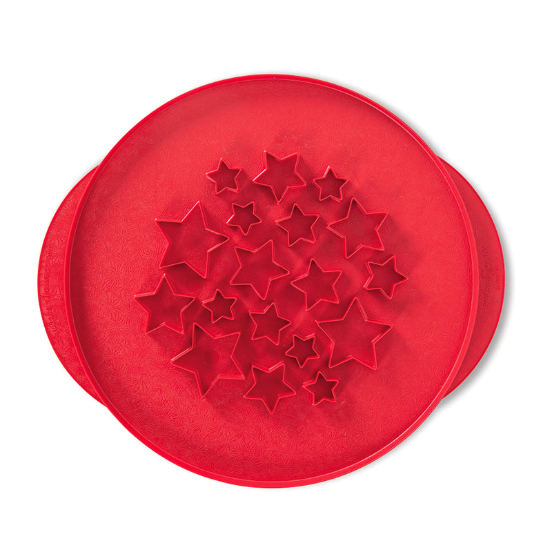 Stars & Cherries Pie Top Cutter nordic ware NW 04030 Kunzi Shop