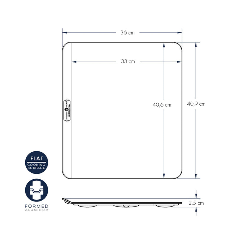Insulated Baking Sheet nordic ware NW 40100 Kunzi Shop