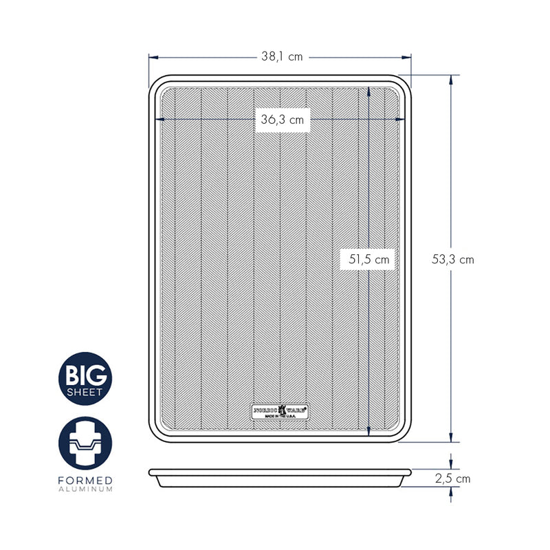 Prism Big Sheet Pan nordic ware NW 44670 Kunzi Shop