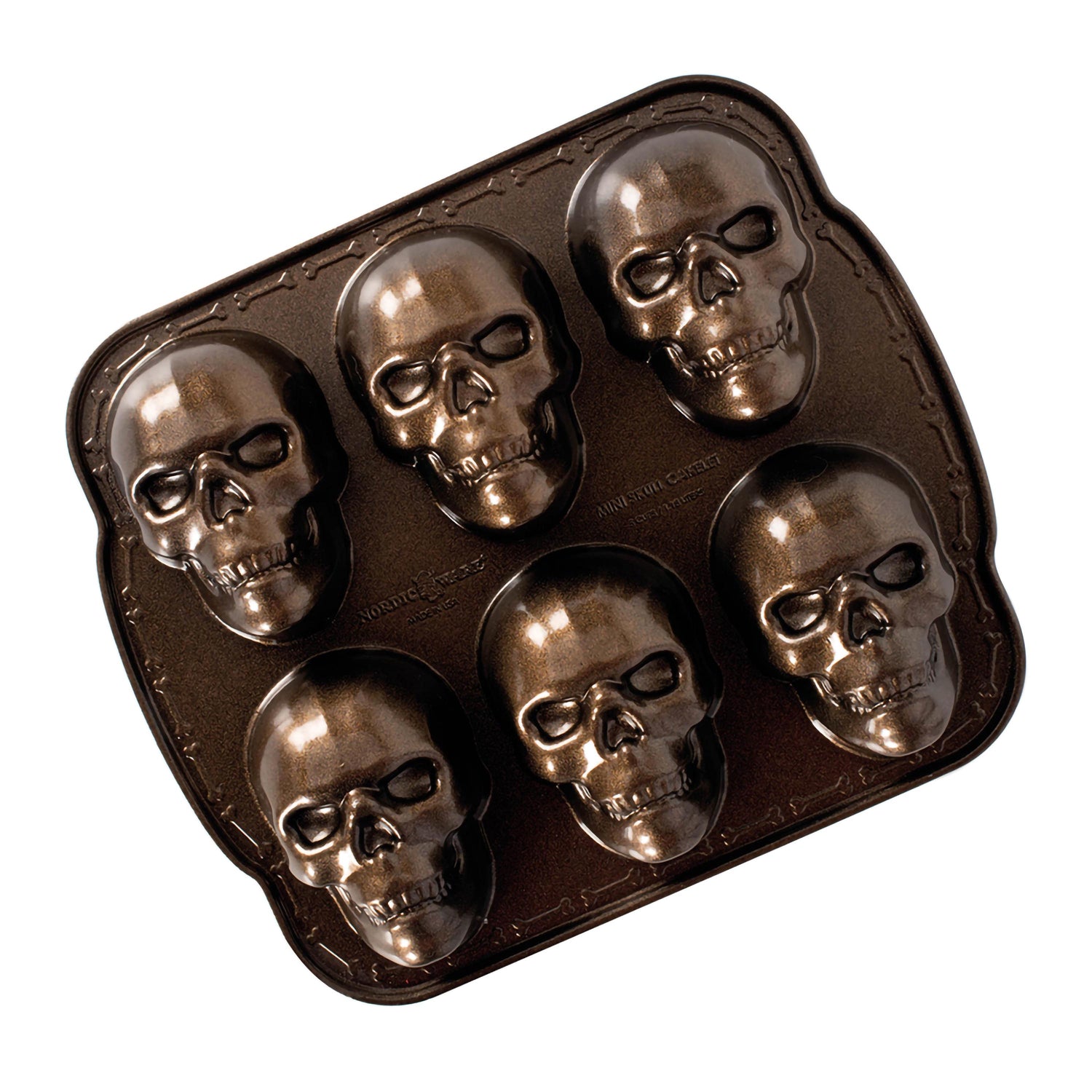 Backform Haunted Skull Cakelet nordic ware NW 89448 Kunzi Shop 1