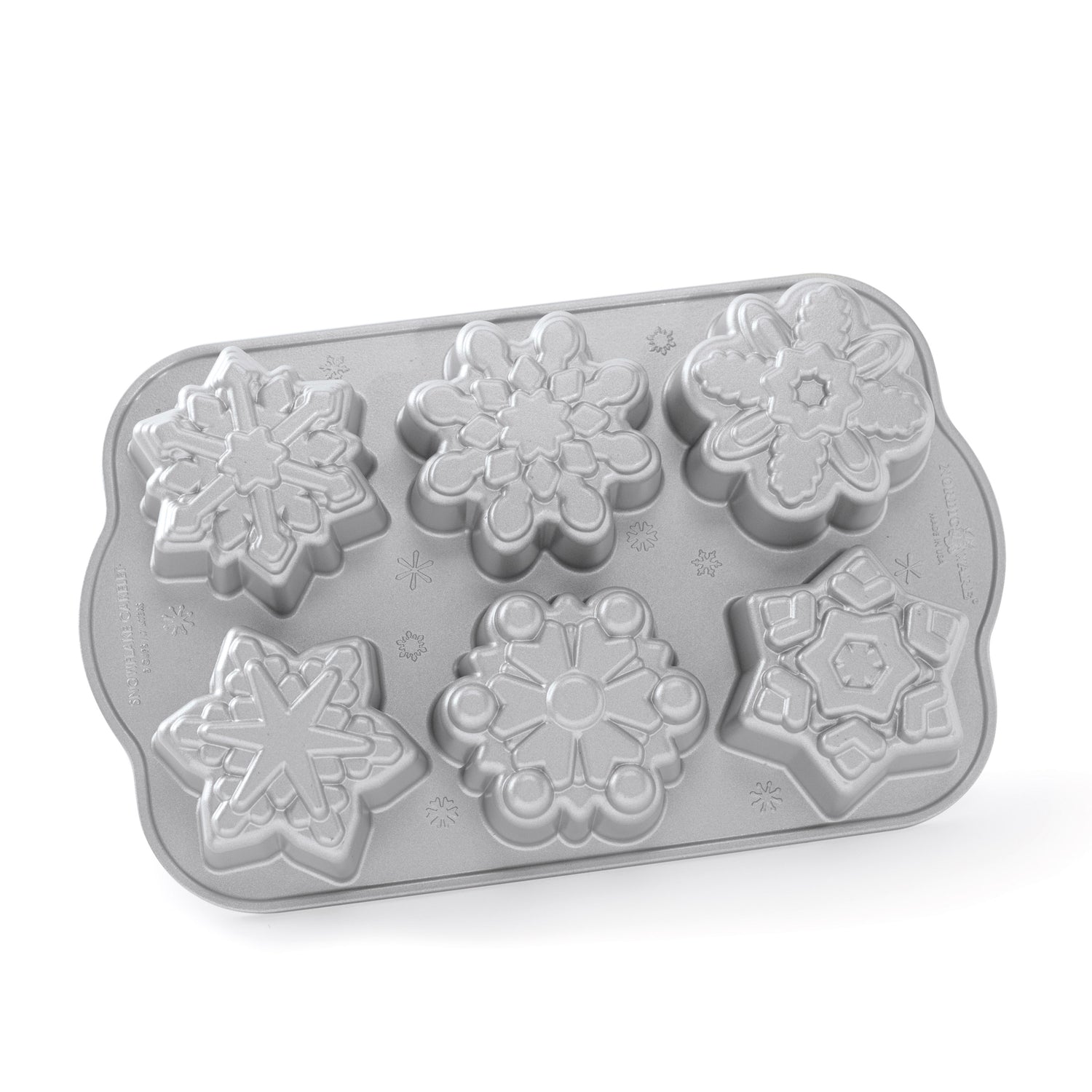 Frozen Snowflake Cakelet Pan nordic ware NW 89648 Kunzi Shop 1