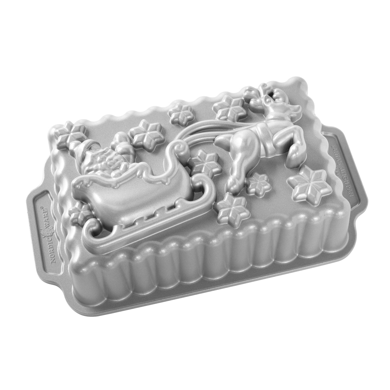 Santa’s Sleigh Loaf Pan nordic ware NW 90848 Kunzi Shop 1