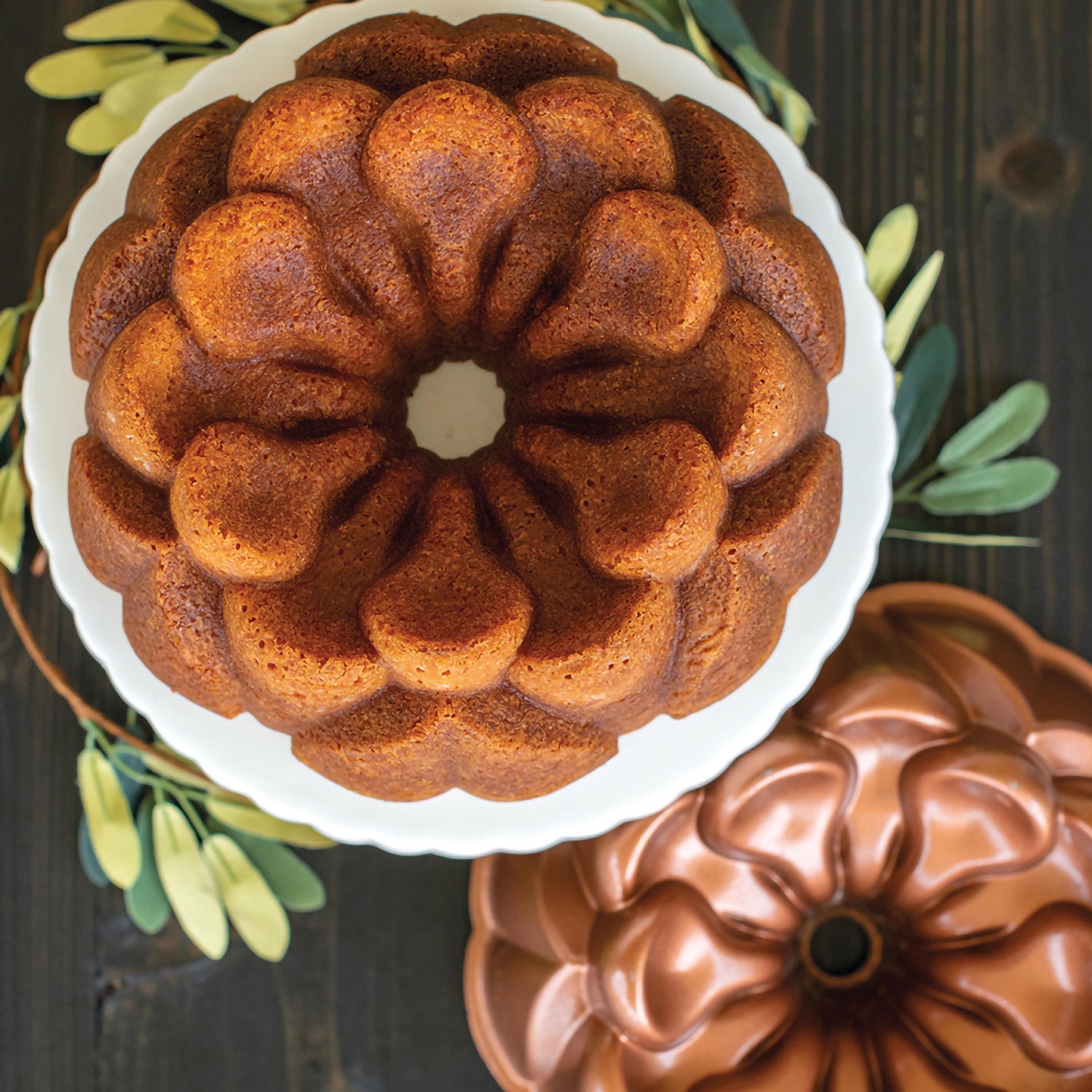 Backform Magnolia Bundt nordic ware NW 93848 Kunzi Shop 2