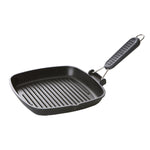 Aluminium Grills - Silicon Folding Handle - cm 26*26 induction risoli horeca RIS 0090IN/26T00 Kunzi Shop