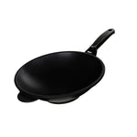Classic Wok Bakelite Handle - cm 30 risoli horeca RIS OP0080/30TP0 Kunzi Shop