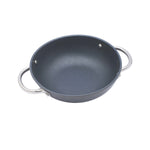 Classic High Skillet wok 2 s/s handles - cm 28 risoli horeca RIS OP096RI/28TP Kunzi Shop