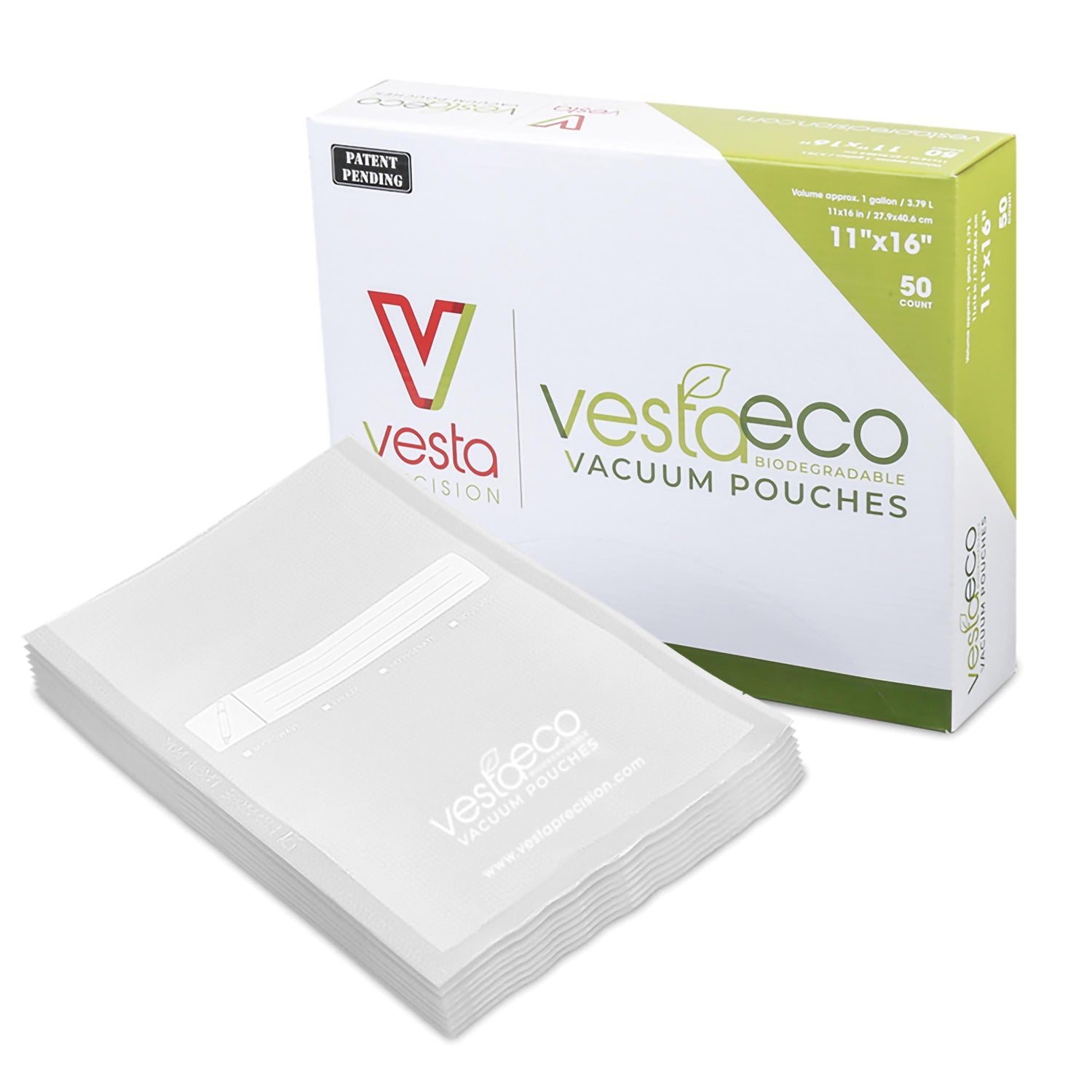 Vesta - Packung mit 50 geprägt Beutel Bio 28 x 40 Cm vesta VST 118102 Kunzi Shop 1