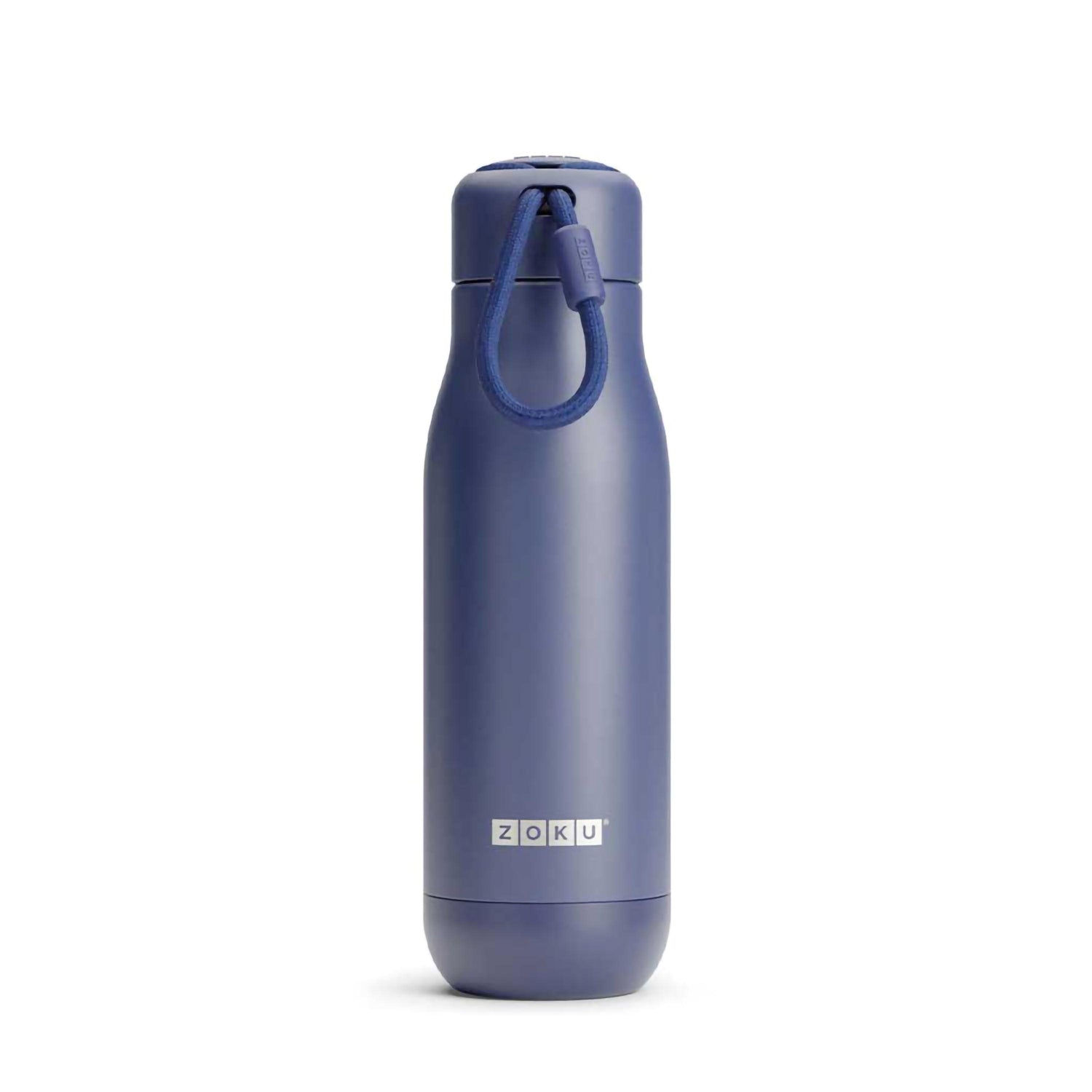 Zoku - Edelstahl Trinkflasche 500 ml Navy zoku ZK 142 109 Kunzi Shop 1