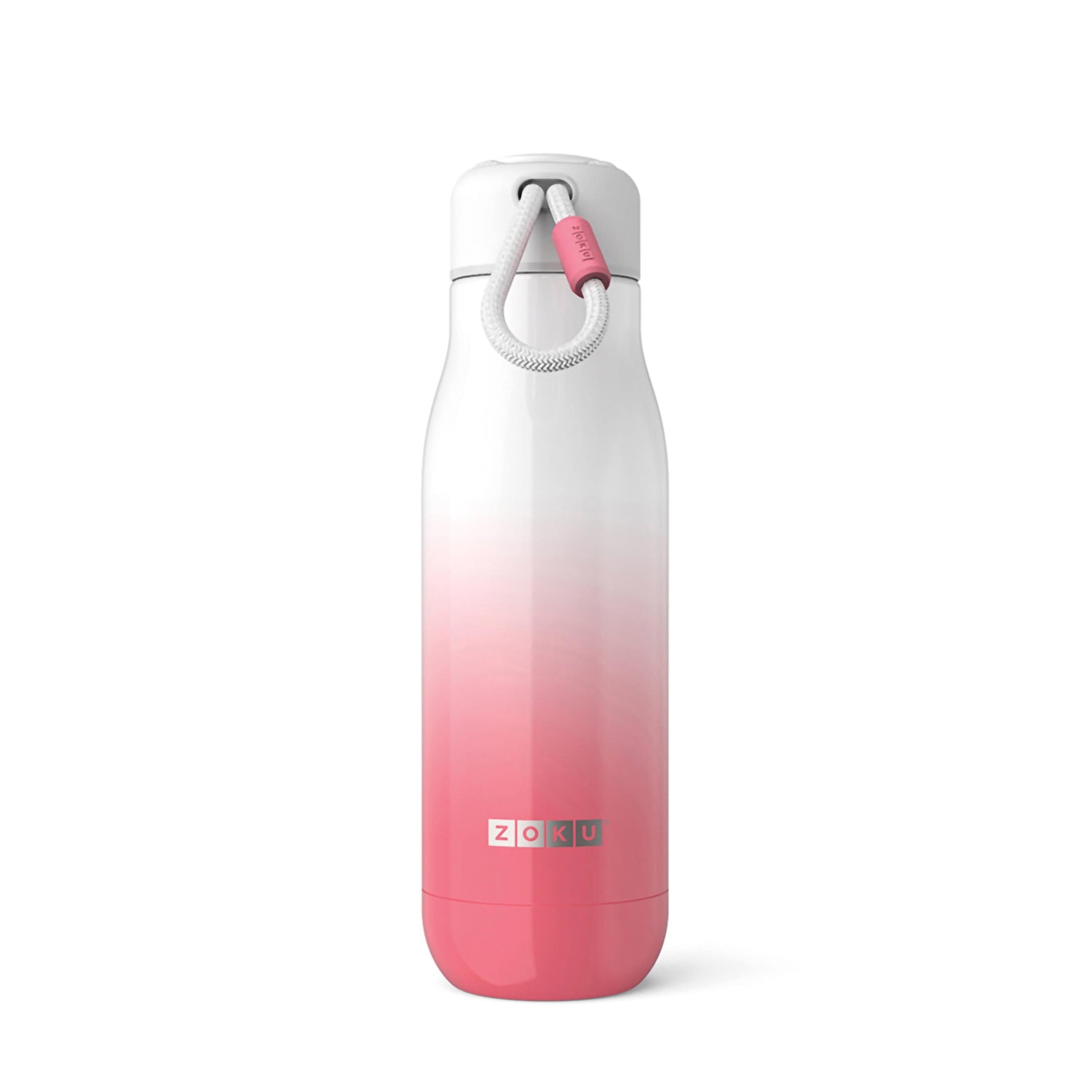 Zoku - Edelstahl Trinkflasche M 500ml Pink Ombre zoku ZK 142-14 Kunzi Shop 1