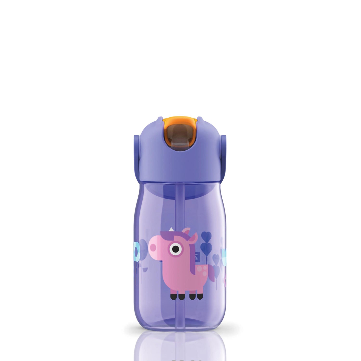 Zoku - Kindertrinkflasche Flip Straw Purple zoku ZK 201 PU Kunzi Shop 1