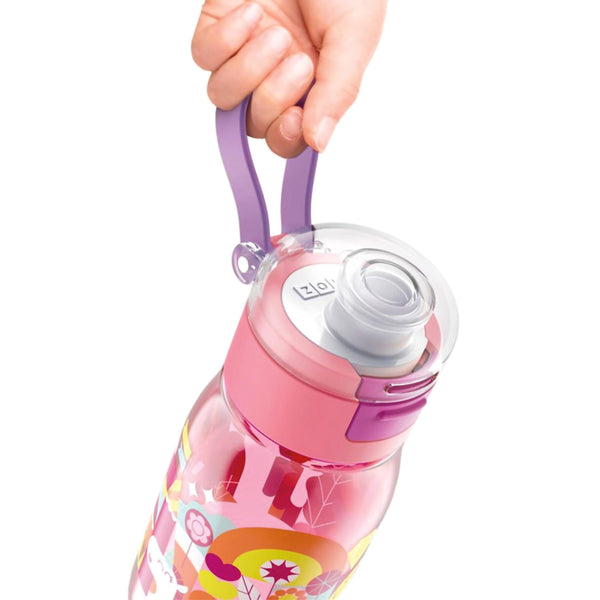 Zoku - Kindertrinkflasche Flip Gulp Pink zoku ZK 202 PK Kunzi Shop 2