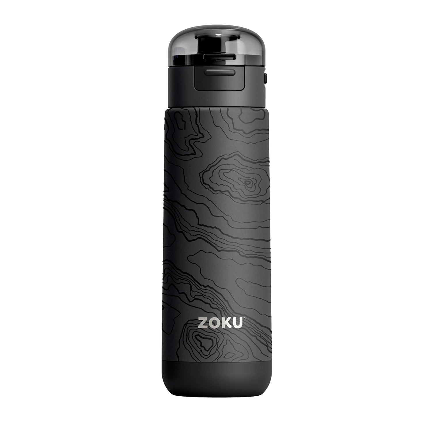 Zoku - Edelstahl Trinkflasche Sport 0,5L Grey Graphic zoku ZK 504-301 Kunzi Shop 1