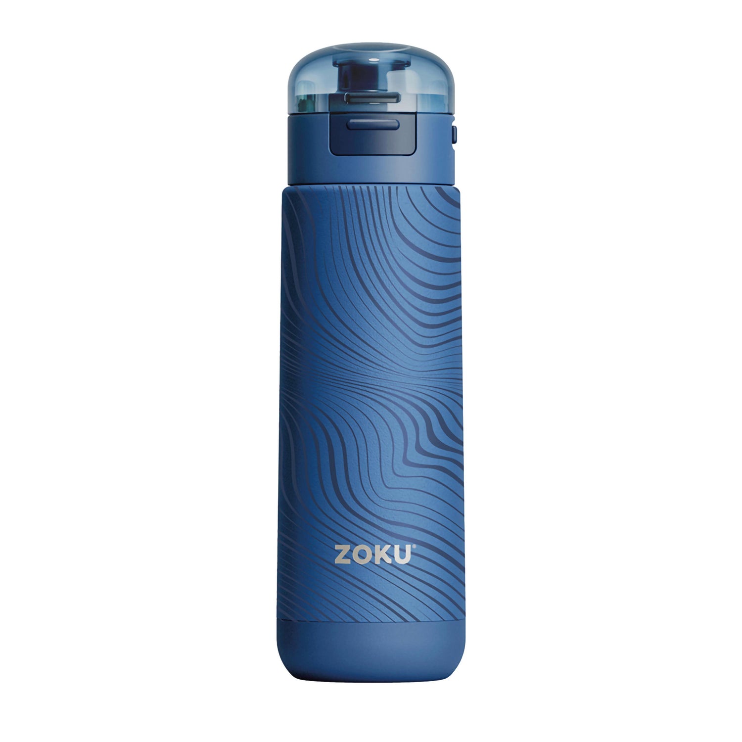 Zoku - Edelstahl Trinkflasche Sport 0,5L Blue Wawy zoku ZK 504-302 Kunzi Shop 1