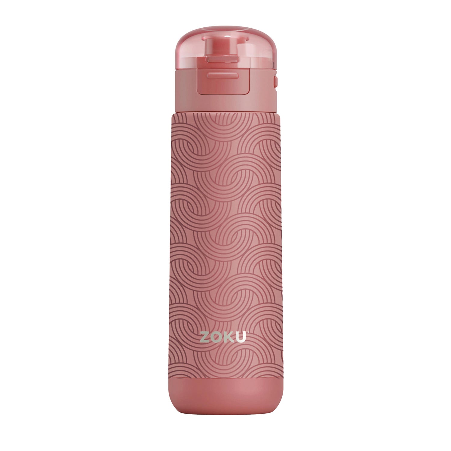 Zoku - Edelstahl Trinkflasche Sport 0,5L Pink Geo zoku ZK 504-304 Kunzi Shop 1