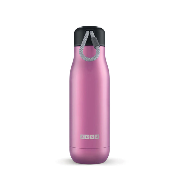 Zoku - Edelstahl Trinkflasche M 500ml Purple zoku ZK SSB M PU Kunzi Shop