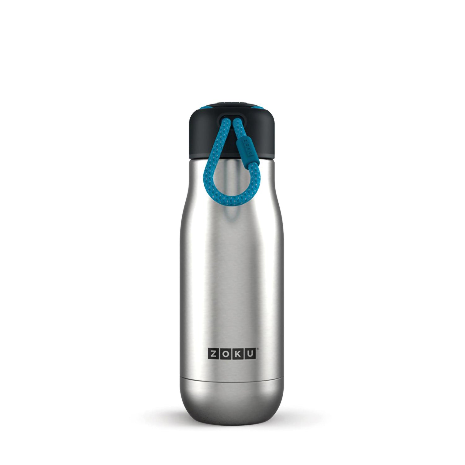 Zoku - Edelstahl Trinkflasche S 350ml Stainless Steel zoku ZK SSB S SS Kunzi Shop 1