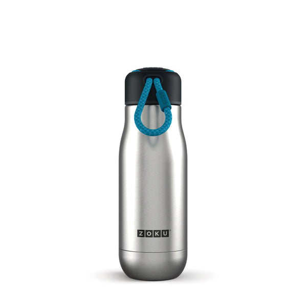 Zoku - Edelstahl Trinkflasche S 350ml Stainless Steel zoku ZK SSB S SS Kunzi Shop