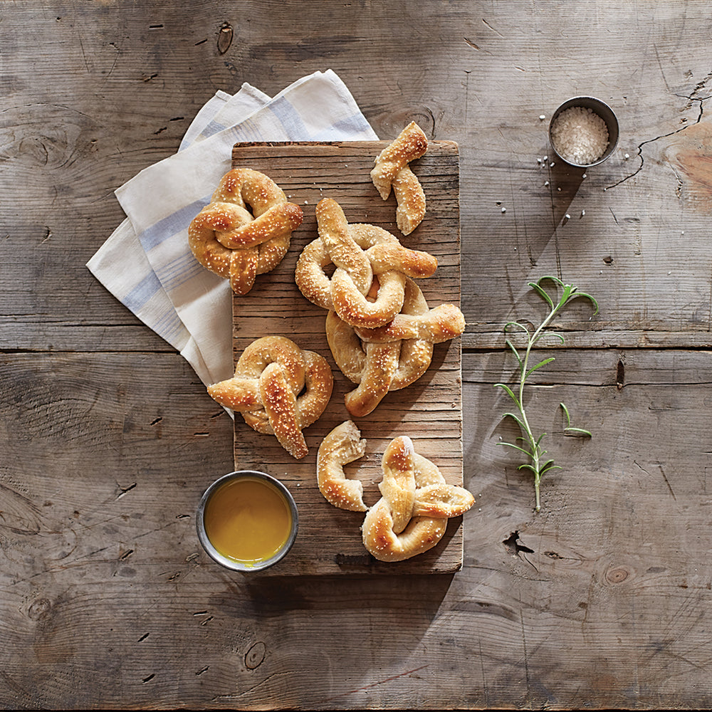 Weiche Brezeln