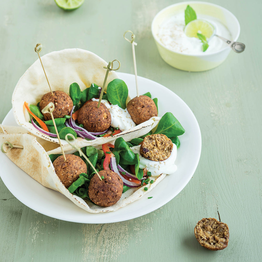 Falafel di ceci e fagioli