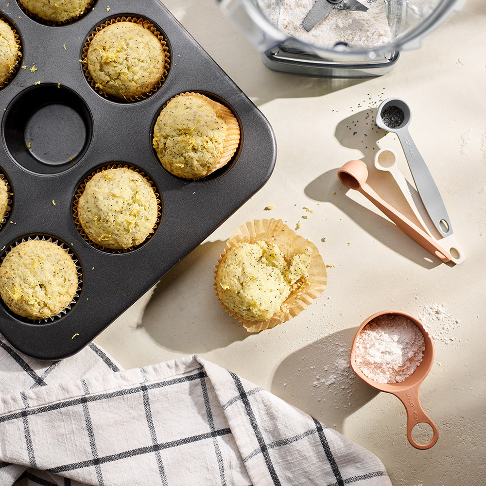 Zitronen-Mohn-Muffins