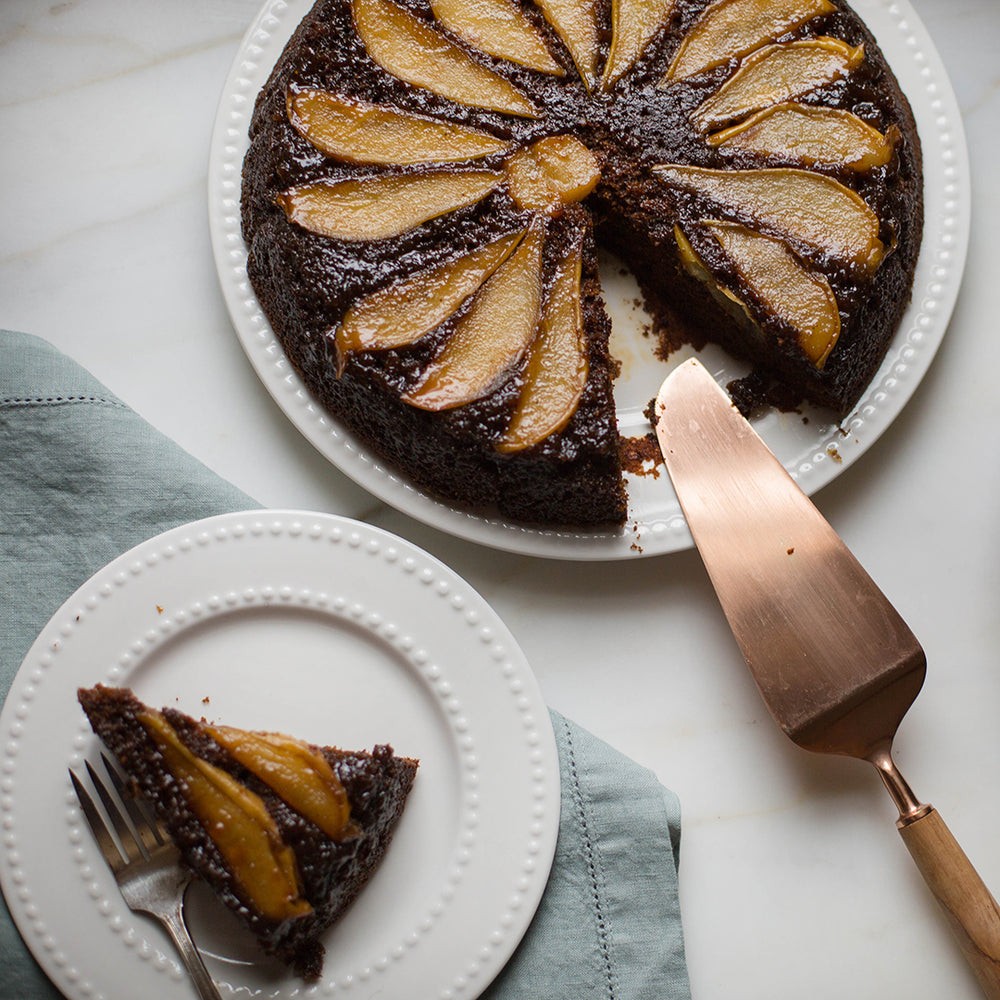Torta speziata alle pere