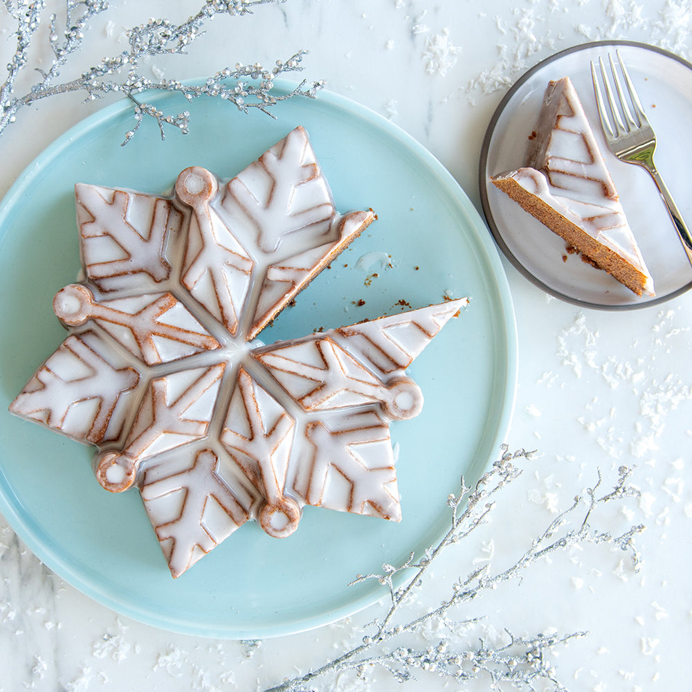 Schneeflockenkuchen