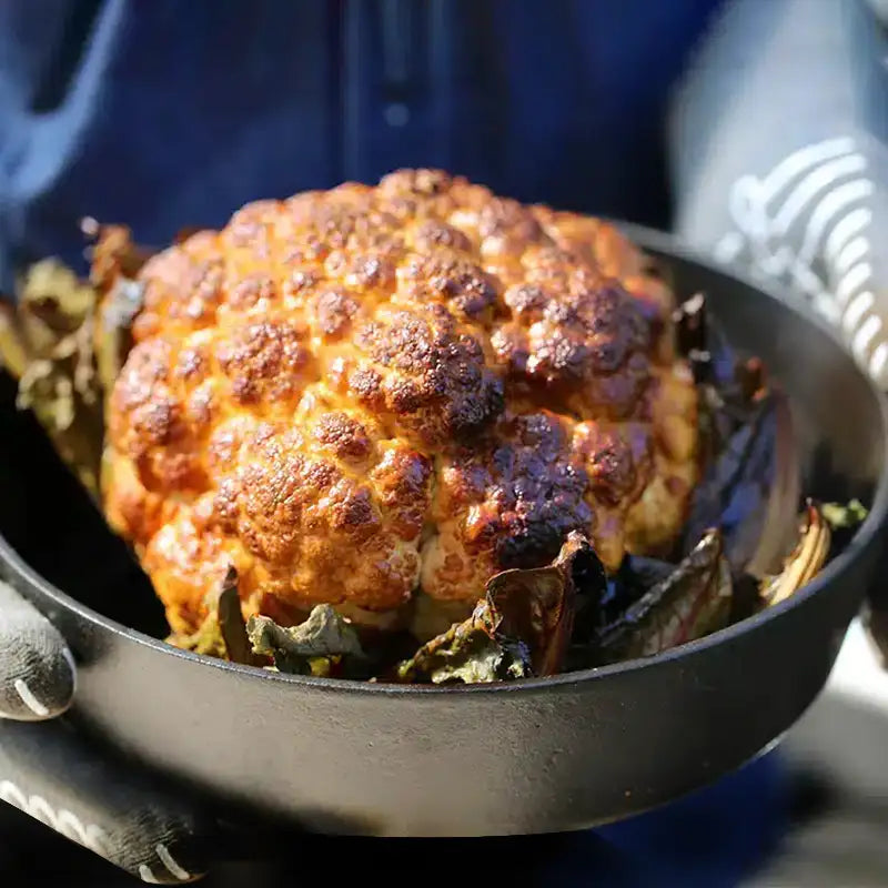 Cavolfiore grigliato affumicato